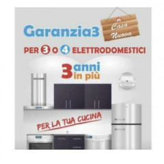 GARANZIA3 G3CNPD3500 ESTENSIONE GARANZIA 3 ANNI PER 3 O 4 ELETTRODOMESTICI 1000€