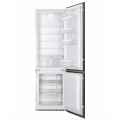 SMEG C4173N1F FRIGORIFERO COMBINATO INCASSO VENTILATO 254 LT BIANCO CLASSE F