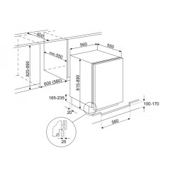 FRIGO SMEG U4L080F SMEG