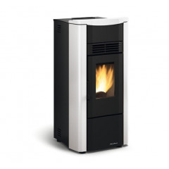 EXTRAFLAME GIUSY EVO 2.0 BIANCA STUFA PELLET POTENZA 7KW MAIOLICA 1280509