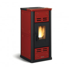 EXTRAFLAME SERAFINA LUX  EVO BORDEAUX STUFA PELLET 8 KW VENTILATA 1280605