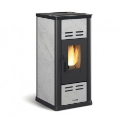 EXTRAFLAME SERAFINA LUX EVO PIETRA NATURALE STUFA PELLET 8KW VENTILATA 1280607