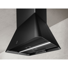 ELICA IKONA BL MAT/A/60 PRF0164784 CAPPA A ISOLA NERA 60 CM ILL. LED