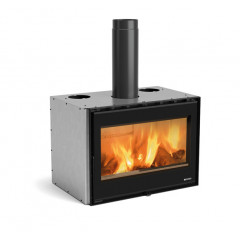 LA NORDICA INSERTO 80 EPS WIDE CON VISTA PANORAMICA DEL FUOCO 8.8 KW 6016845