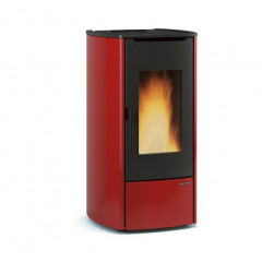 EXTRAFLAME MARINA IDRO H11 TERMOSTUFA A PELLET VENTILATA BORDEAUX 347m3 1286201