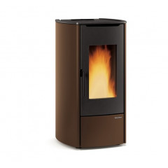 EXTRAFLAME MARINA IDRO H11 TERMOSTUFA A PELLET VENTILATA BRONZO 347 m3 1286202