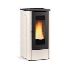 EXTRAFLAME DAHIANA PLUS VFS STUFA PELLET 10KW AVORIO VENTILATA 287m3 1285551