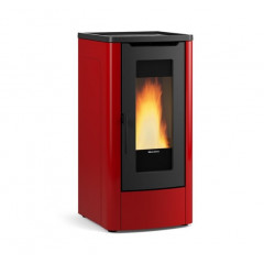 EXTRAFLAME DAHIANA PLUS VFS STUFA PELLET 10KW BORDEAUX VENTILATA 287m3 1285550