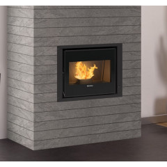 EXTRAFLAME COMFORT P70 AIR H49 INSERTO A PELLET VENTILATO NERO 230m3 1285800