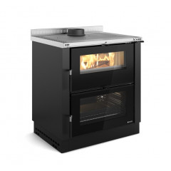 LA NORDICA VERONA XXL VST ANTRACITE CUCINA A LEGNA DA INSERIMENTO 7 KWH 7016251