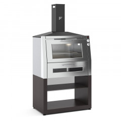 FONTANA FORNI CHAR OVEN 2 IN 1 FORNO + BARBECUE ALIMENTATO A CARBONE O LEGNA