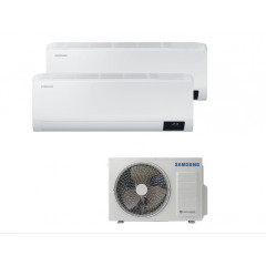 SAMSUNG CLIMATIZZATORE LUZON DUALSPLIT AUTOCLEAN R32 AJ050TXJ2KG 9000+12000