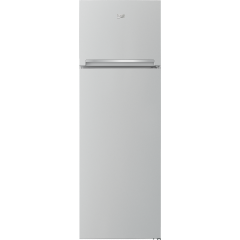 BEKO RDSA310M30SN FRIGO DOPPIA PORTA 310LT CLASSE F STATICO 3RIP.VETRO SILVER