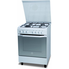 INDESIT I6TMH2AFWI CUCINA 60CM 4 FUOCHI FORNO MULTIFUNZIONE 58 LITRI BIANCO