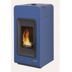 LAMINOX PRIMULA AIR STUFA PELLET 7KW 170 m3 RISCALDABILI CLASSE A+ BLU