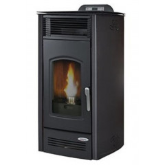 LAMINOX GRAZIA AIR STUFA PELLET CANALIZZATA 8.5 KW 230m3 COLORE ANTRACITE