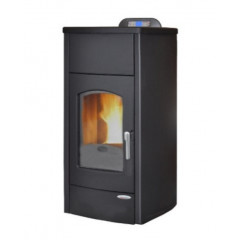 LAMINOX GRETA IDRO PLUS TERMOSTUFA A PELLET 18 KW ANTRACITE TS19IPN