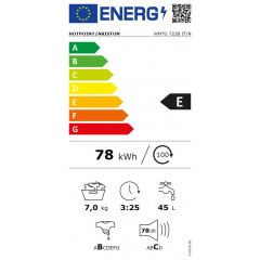 HOTPOINT WMTG722BITN LAVATRICE CARICA DALL'ALTO 7KG 1200 GIRI INVERTER CLASSE E