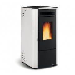 EXTRAFLAME KETTY EVO 2.0 STUFA PELLET VENTILATA POTENZA 6.5KW BIANCA 1280213