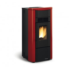 EXTRAFLAME GIUSY PLUS EVO 2.0 BORDEAUX STUFA PELLET POTENZA 8KW 1280556