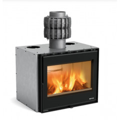 LA NORDICA INSERTO 70 PRS WIDE NERO A LEGNA PER CAMINETTIPOTENZA TERMICA 7,5 KW