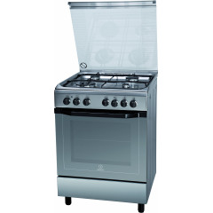 INDESIT I6TMH2AFXI CUCINA 60 CM 4 FUOCHI FORNO MULTIFUNZIONE 58 LT INOX