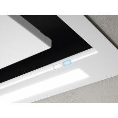 ELICA HILIGHT GLASS H30 WH/A/100 CAPPA A ISOLA ASPIRANTE 770 m³/h STRIP LED