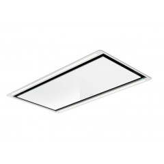 ELICA HILIGHT GLASS H30 WH/A/100 CAPPA A ISOLA ASPIRANTE 770 m³/h STRIP LED