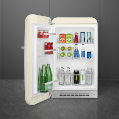 SMEG FAB10HLCR5 FRIGORIFERO LIBERA INSTALLAZIONE MONOPORTA ESTETICA 50'S STYLE