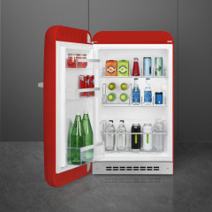 SMEG FAB10HLRD5 FRIGORIFERO LIBERA INSTALLAZIONE MONOPORTA ESTETICA 50'S STYLE