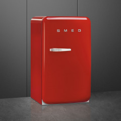 SMEG FAB10HRRD5 FRIGORIFERO LIBERA INSTALLAZIONE MONOPORTA ESTETICA 50'S STYLE