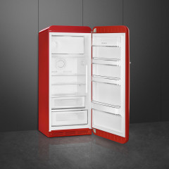 SMEG FAB28RRD5 FRIGORIFERO LIBERA INSTALLAZIONE MONOPORTA ESTETICA 50'S STYLE