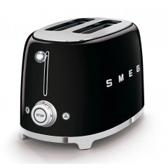 SMEG TSF01BLEU TOSTAPANE NERO LUCIDO ESTETICA 50'S STYLE