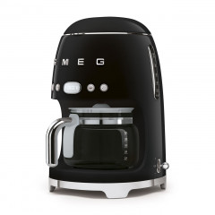 SMEG DCF02BLEU MACCHINA DA CAFFE' AMERICANO 10 TAZZE ANNI 50 NERO