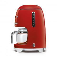 SMEG DCF02RDEU MACCHINA DA CAFFE' AMERICANO ROSSO LUCIDO 10 TAZZE 50'STYLE