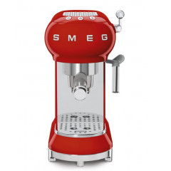 SMEG ECF01RDEU MACCHINA DA CAFFE' ESPRESSO A POLVERE CIALDA ESTETICA 50' STYLE