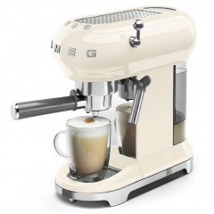 SMEG ECF01CREU MACCHINA DA CAFFE' ESPRESSO A POLVERE CIALDA ESTETICA 50' STYLE