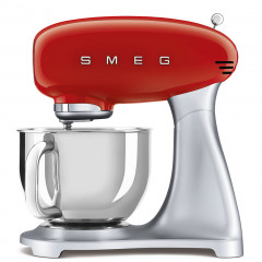 SMEG SMF02RDEU IMPASTATRICE ROSSO LUCIDO 800W 10 VELOCITA ESTETICA 50'S STYLE