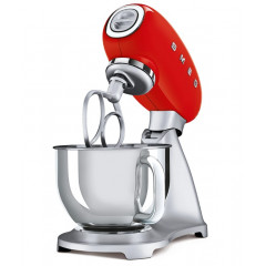 SMEG SMF02RDEU IMPASTATRICE ROSSO LUCIDO 800W 10 VELOCITA ESTETICA 50'S STYLE