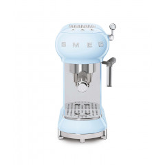 SMEG ECF01PBEU MACCHINA DA CAFFE' ESPRESSO MANUALE AZZURRO LUCIDO 50'S STYLE