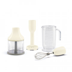 SMEG HBAC01CR SET 4 ACCESSORI PER FRULLATORE AD IMMERSIONE VERSIONE PANNA