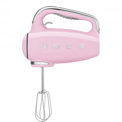 SMEG HMF01PKEU SBATTITORE ELETTRICO 250 W 9 VELOCITA' ROSA LUCIDO 50'S STYLE