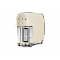 SMEG 18000460 MACCHINA CAFFE' CAPSULE LAVAZZA A MODO MIO PANNA LUCIDO 50S STYLE