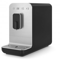 SMEG BCC01BLMEU MACCHINA DA CAFFE' ESPRESSO AUTOMATICA NERO OPACA 50'S STYLE