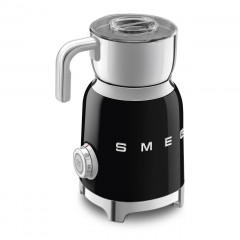 SMEG MFF01BLEU MONTALATTE A INDUZIONE 500 W 250 ML NERO LUCIDO 50'S STYLE