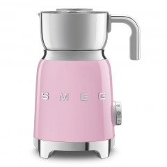 SMEG MFF01PKEU MONTALATTE A INDUZIONE 500 W 250 ML ROSA LUCIDO 50'S STYLE