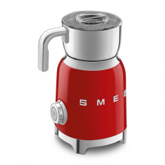 SMEG MFF01RDEU MONTALATTE A INDUZIONE 500 W 250 ML ROSSO LUCIDO 50'S STYLE