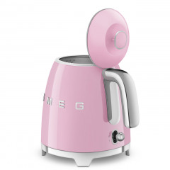 SMEG KLF05PKEU BOLLITORE ELETTRICO PICCOLO 1400 W 0,8 LT ROSA LUCIDO 50'S STYLE