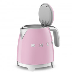 SMEG KLF05PKEU BOLLITORE ELETTRICO PICCOLO 1400 W 0,8 LT ROSA LUCIDO 50'S STYLE