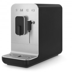 SMEG BCC02BLMEU MACCHINA DA CAFFE' ESPRESSO AUTOMATICA NERO OPACA 50'S STYLE